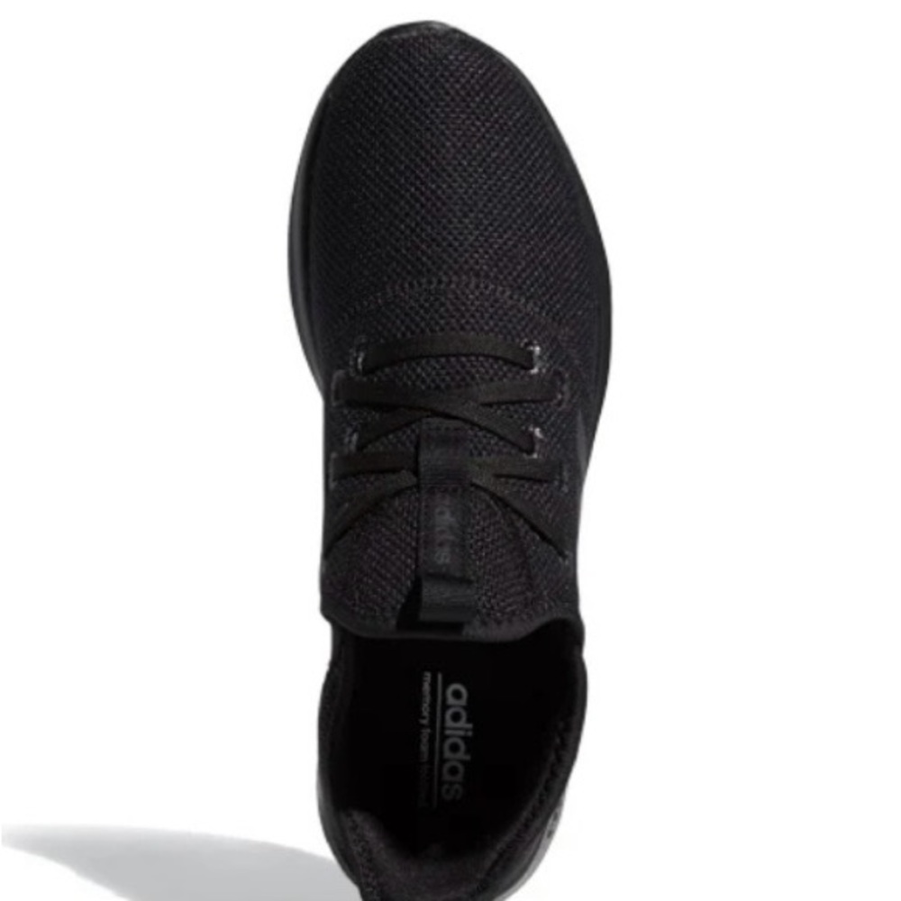 Adidas women’s cloud foam pure black slip-on athletic shoes, size 8. EUC. - Picture 10 of 10
